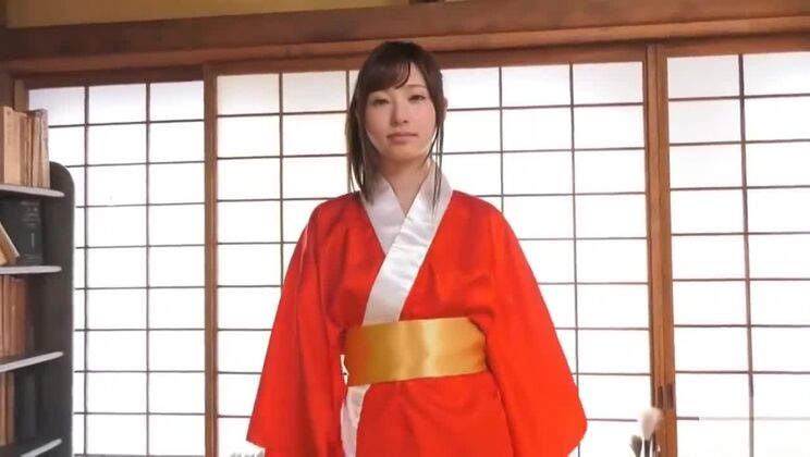 Wunderschöne japanische Hure