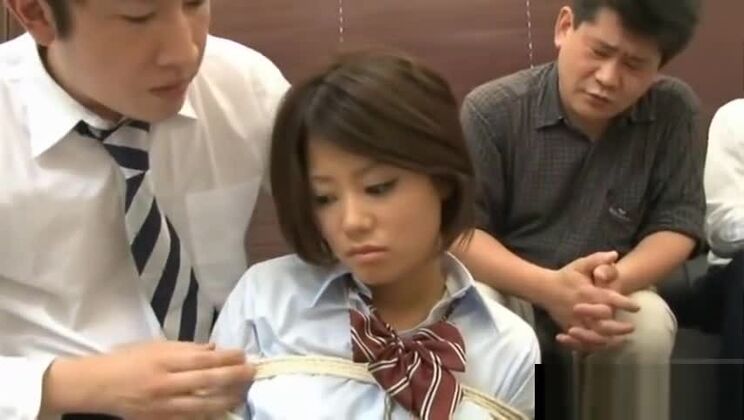 neckisches japanisches Mädchen