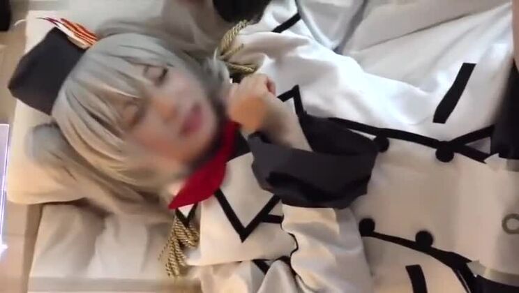 Verführerische japanische Hure in einem perversen Fetisch-XXX-Video