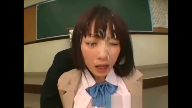 Bukkake asiatische heiße Spermadusche