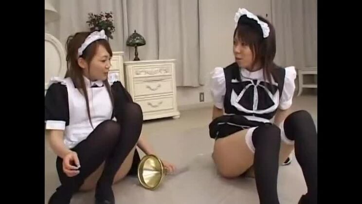 Geile japanische Schlampe in Best Blowjob, Maid JAV Szene