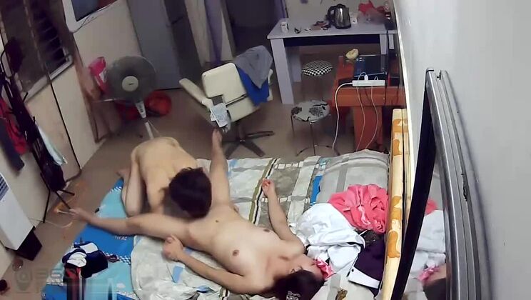 Ein Ehemann bumst seine Frau zu Hause