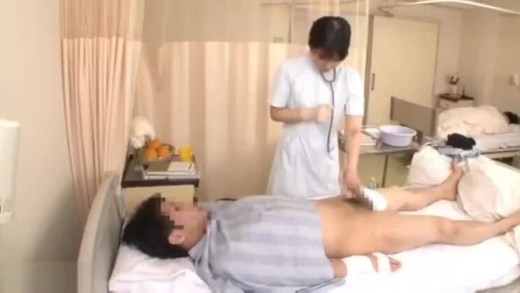 Japanische Krankenschwester Handjob - P02
