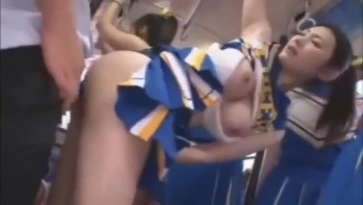 Japanische Cheerleaderin