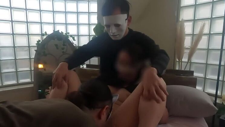 友達3人を読んで乱交の謎に迫ってみました 乱交/巨乳/複数/4p/フェラ/クンニ